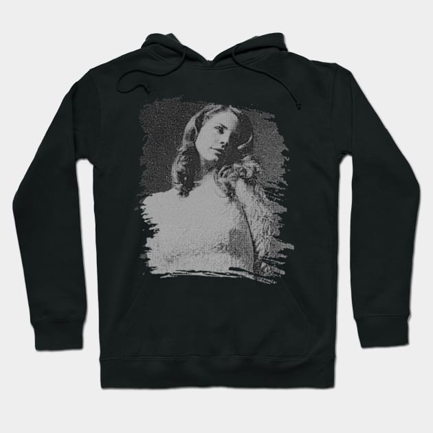 Lana del rey // Retro poster Hoodie by Degiab